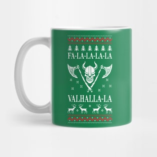 Christmas Xmas Fa La La La La La Valhalla La Mug